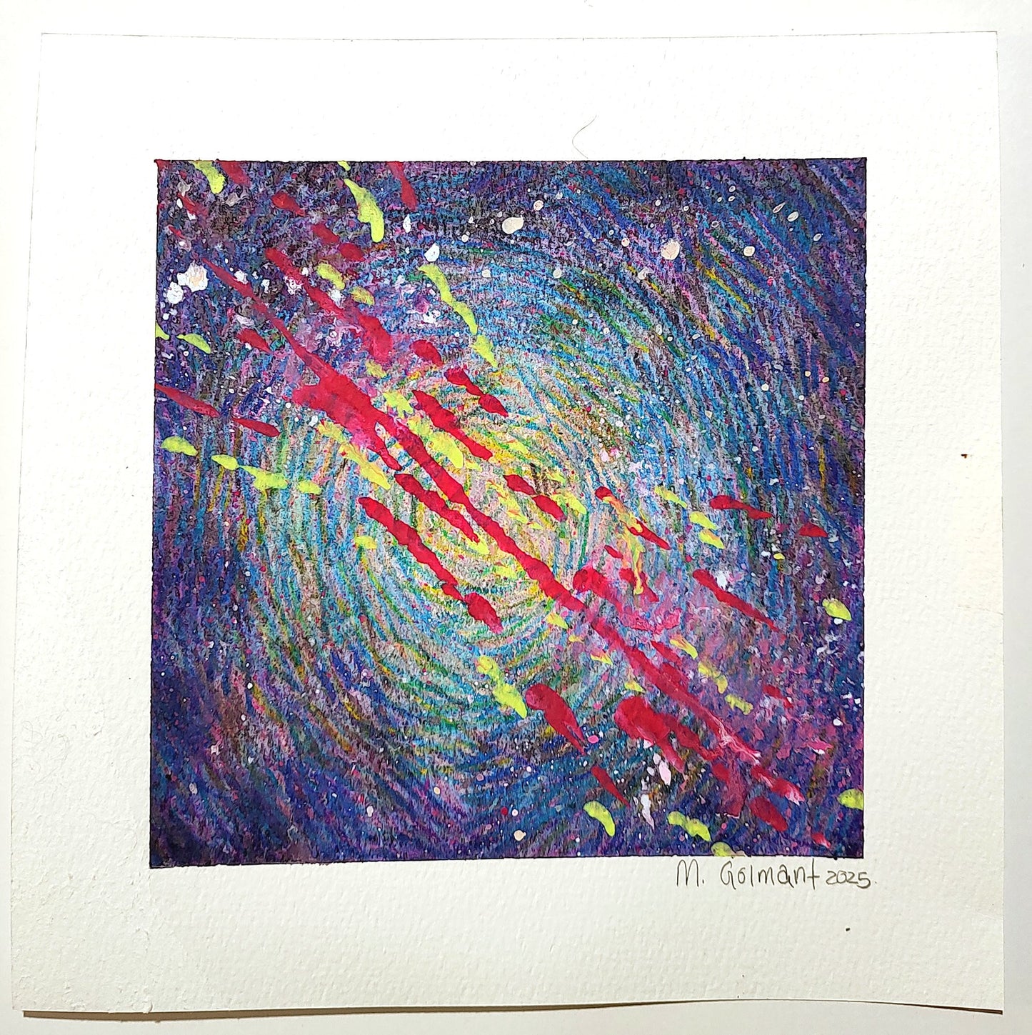 Scratch Out A Place Original Painting