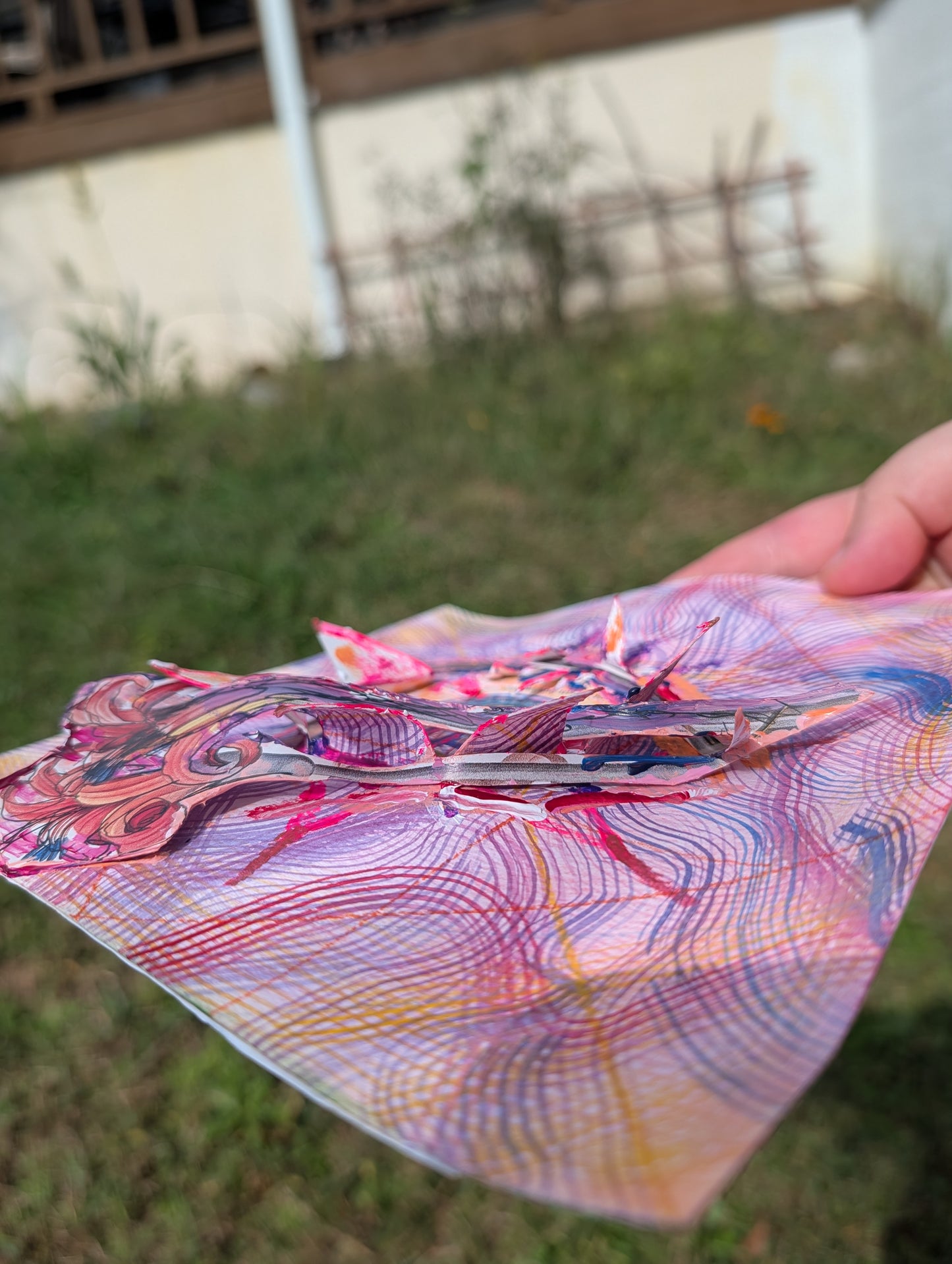 Transdimensional Visions Sculptural Collage