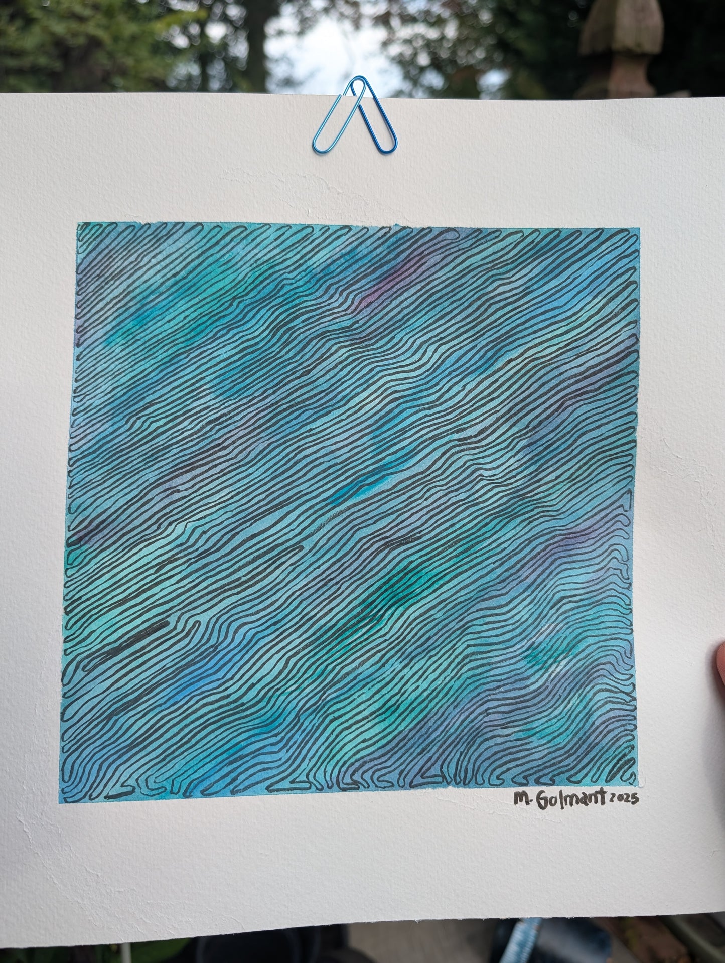 Distant Waters original painting