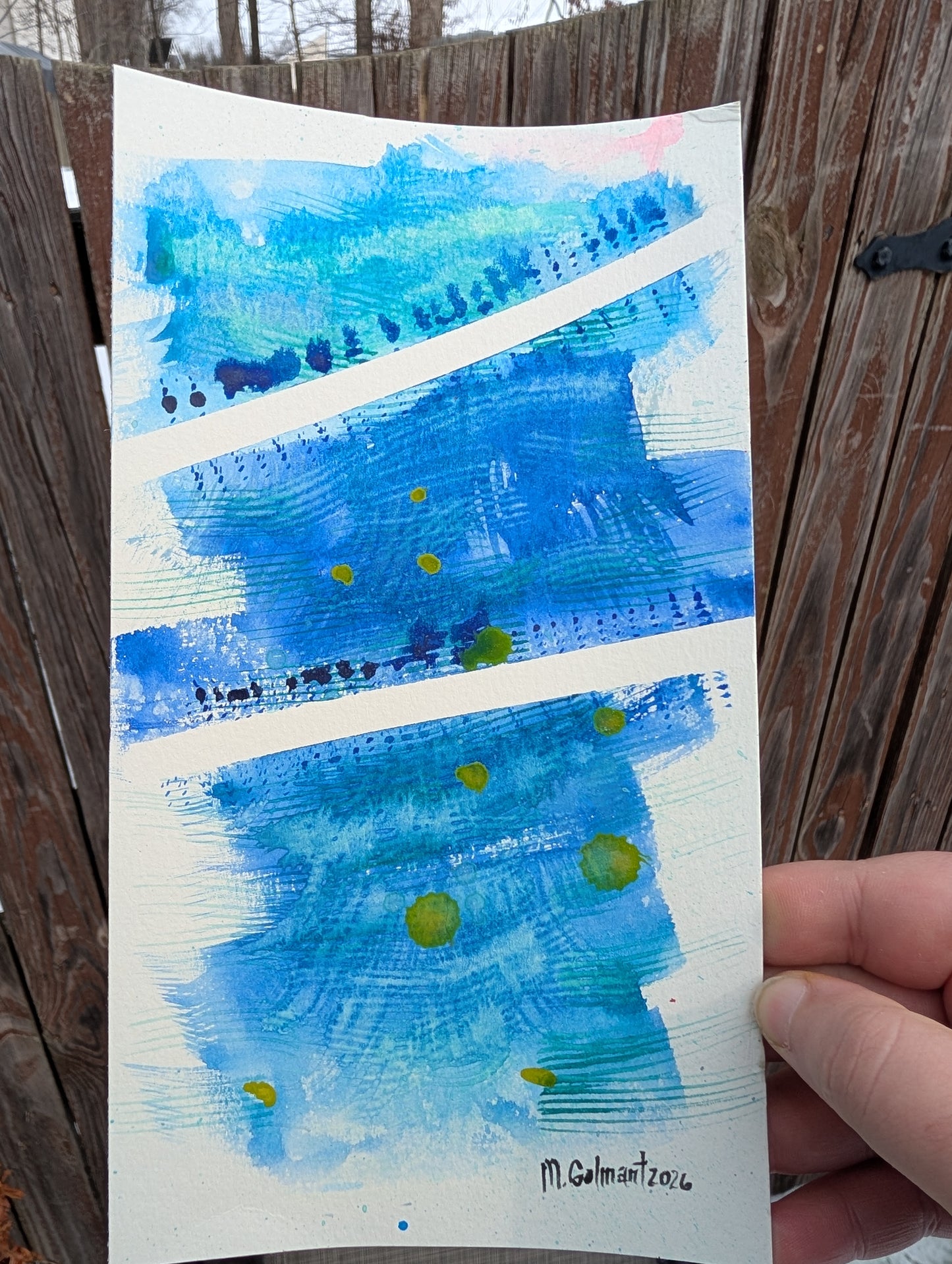 Distant Waters Original Painting