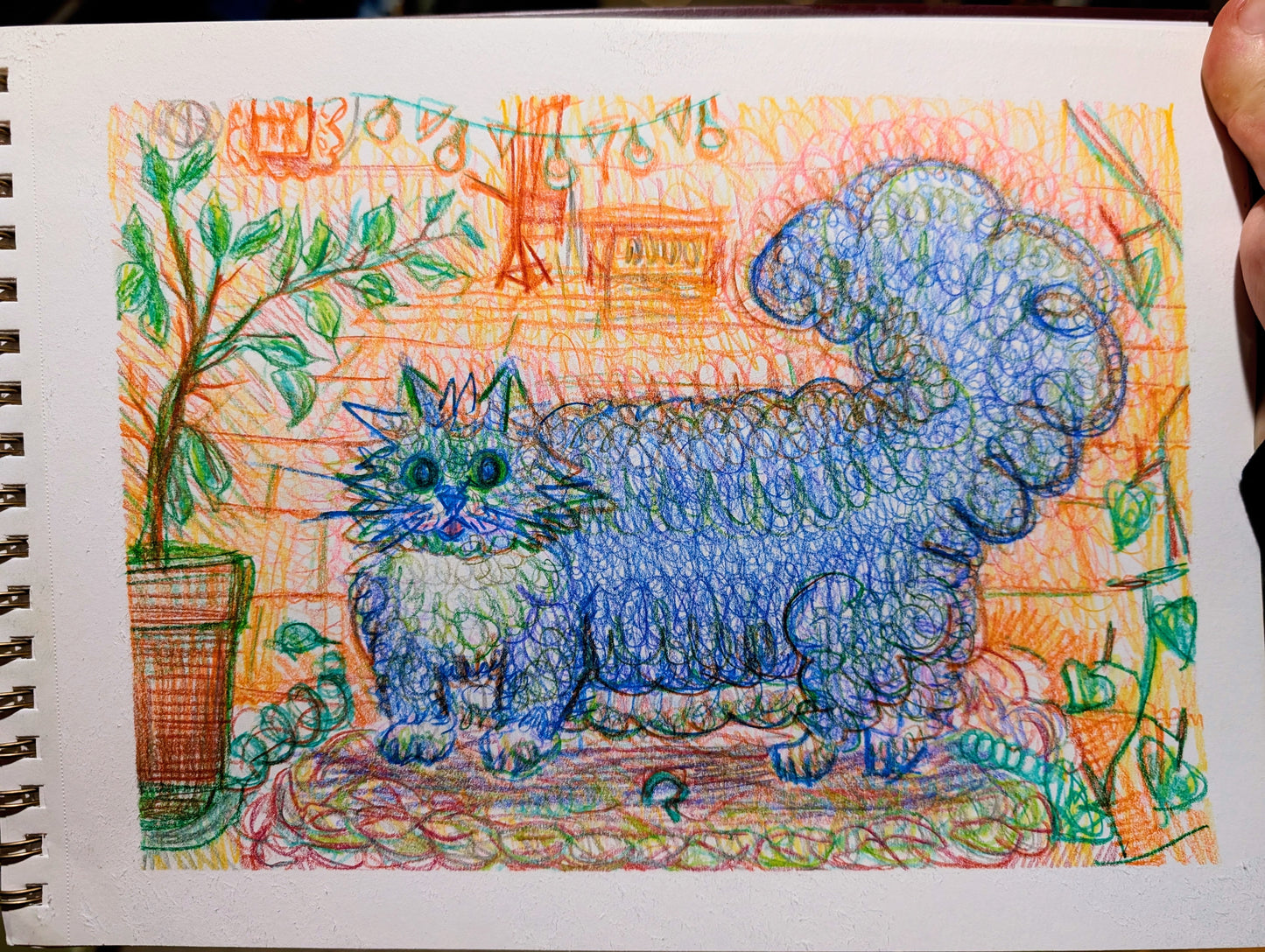 A Day In Maisie Land Original Illustration