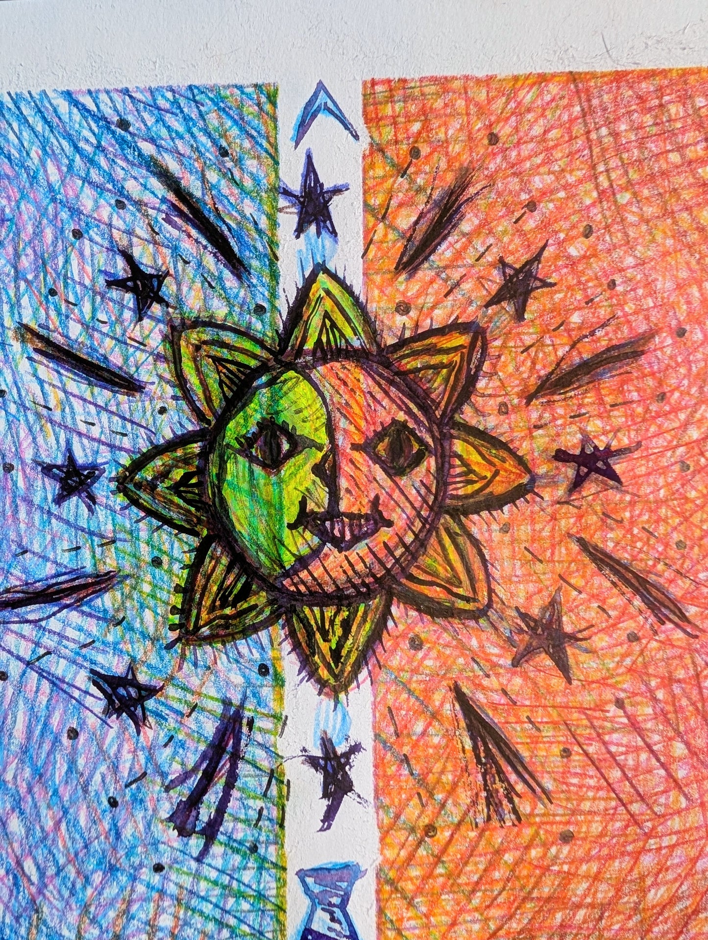 Wise Guy I Original Illustration