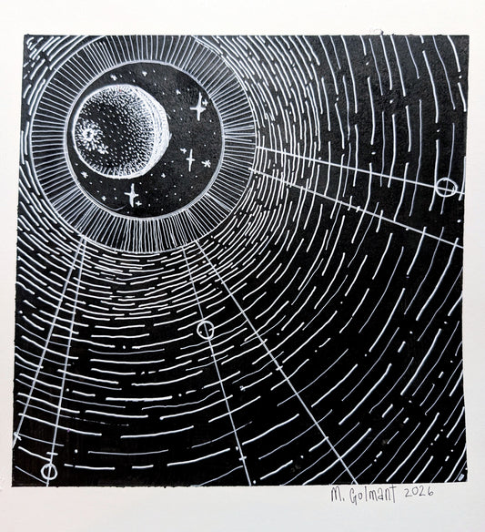 Orbit Original Illustration