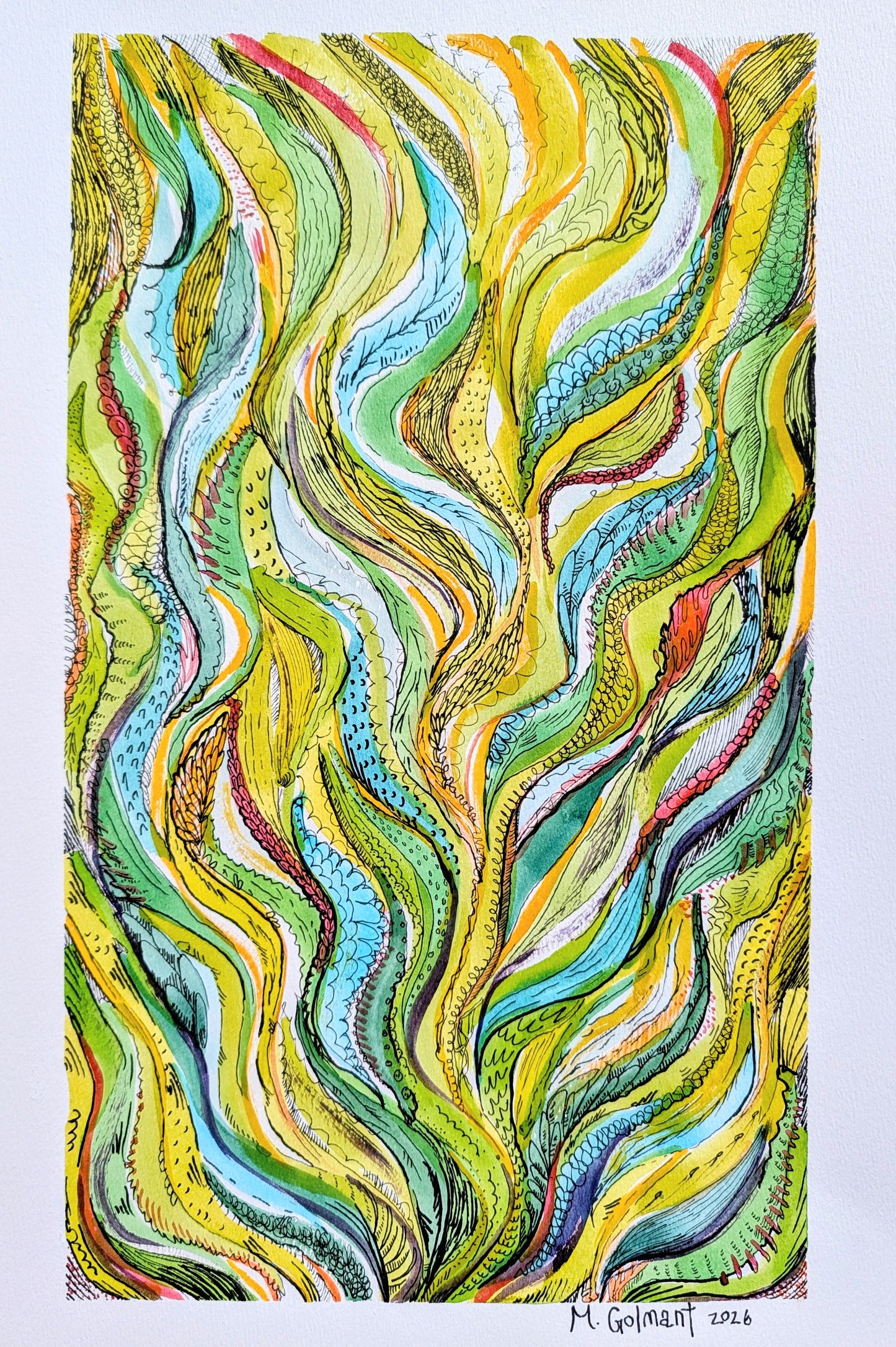 Kelp Flow Original Artwork