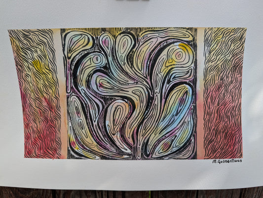 Ghosts Will Find You original painting