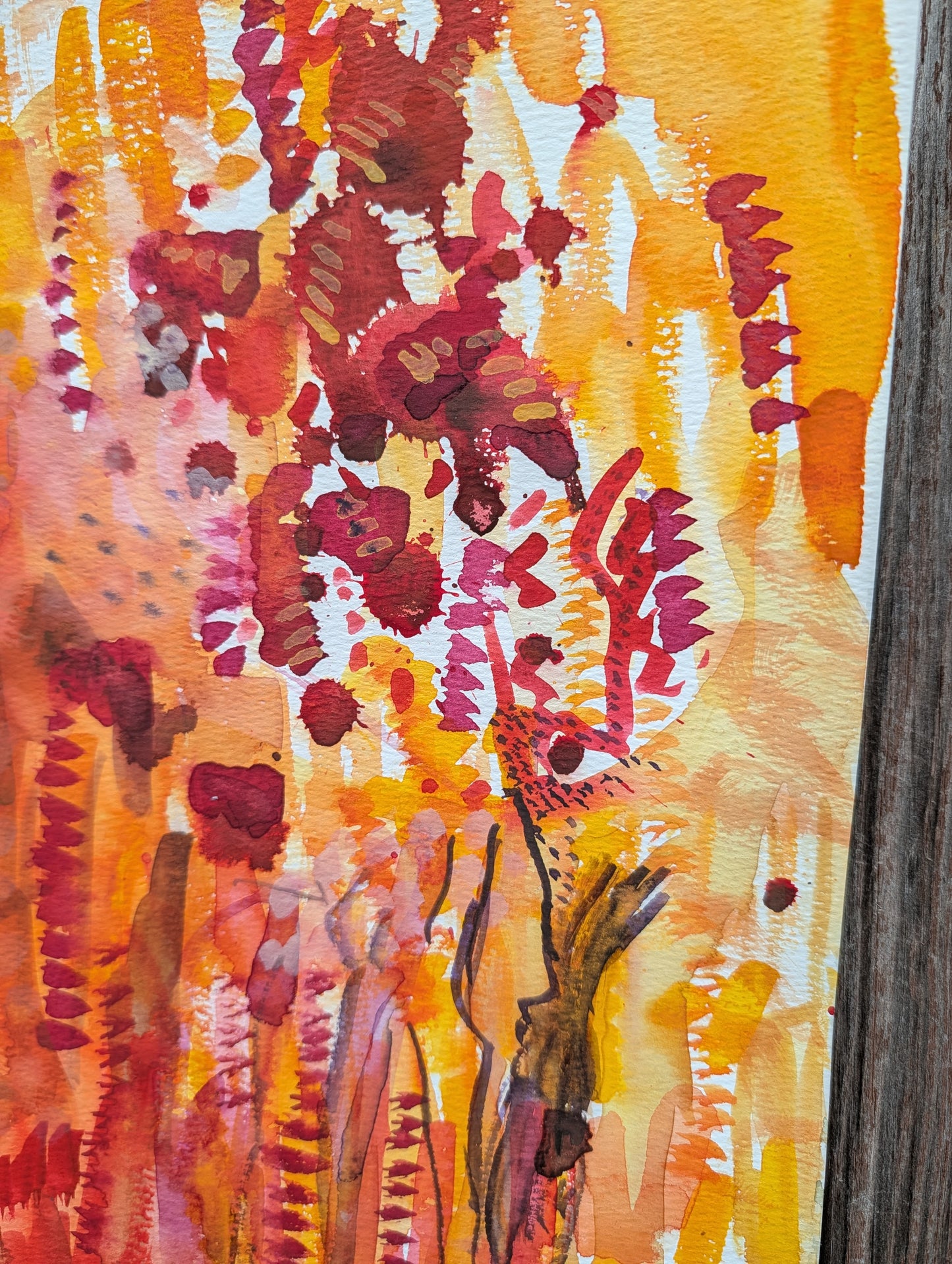 Original Painting, Ill At Ease
