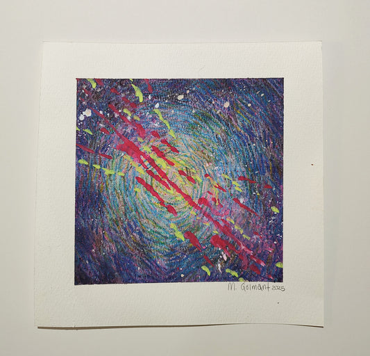 Scratch Out A Place Original Painting