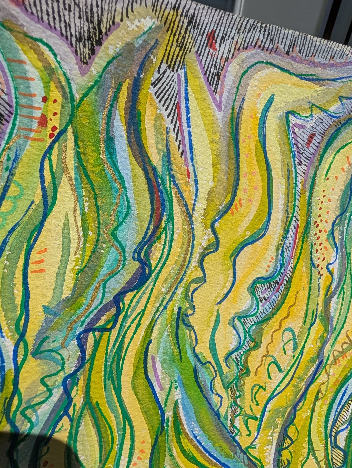 Frond Sway Original Painting
