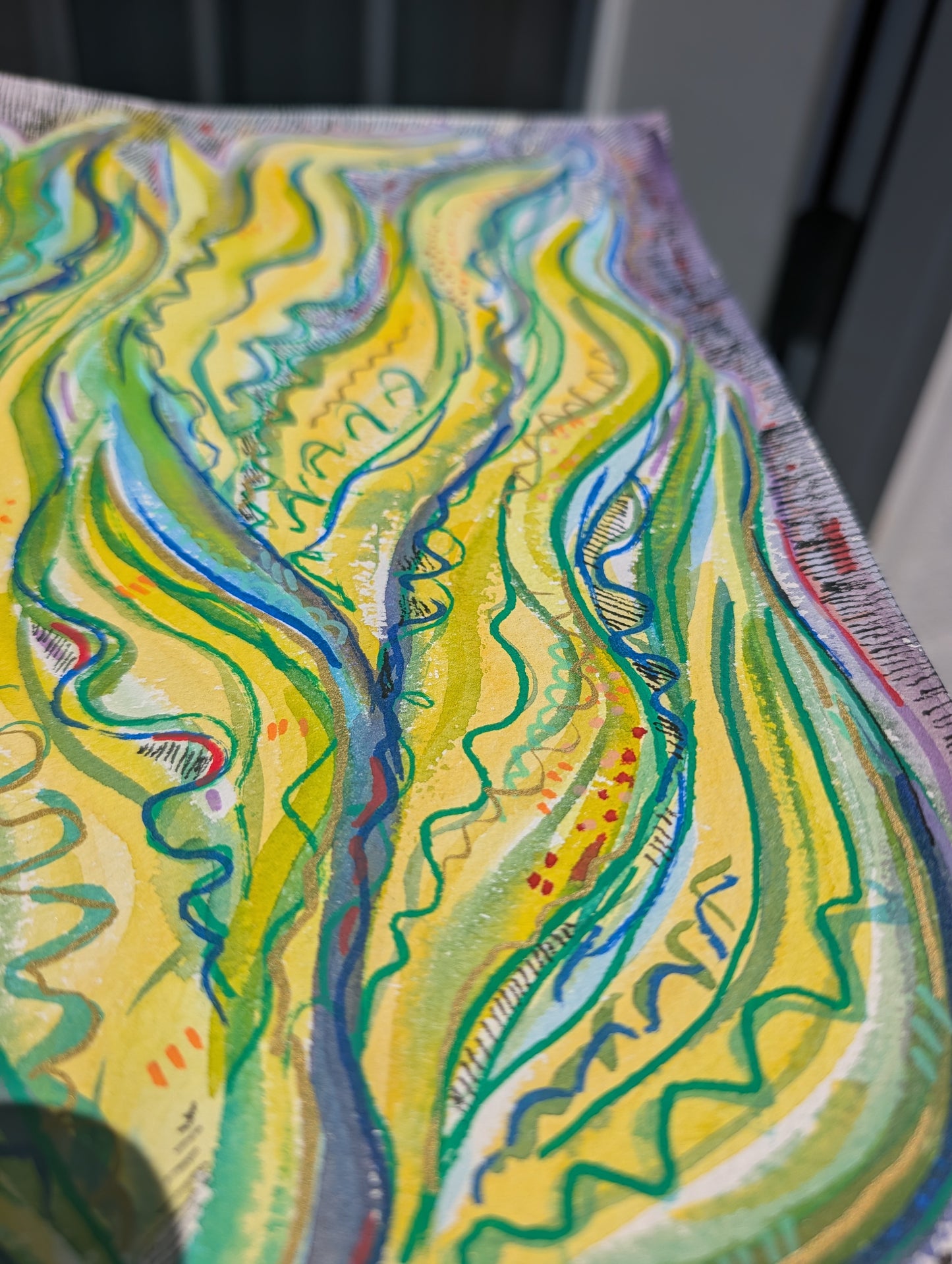 Frond Sway Original Painting