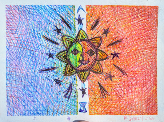 Wise Guy I Original Illustration